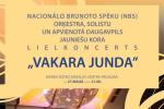 Daugavpils jauniešu kora lielkoncerts "Vakara junda"