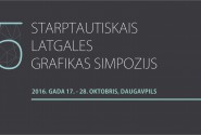 GRAFIKAS SIMPOZIJS (2016. gada 17.-28. oktobris)