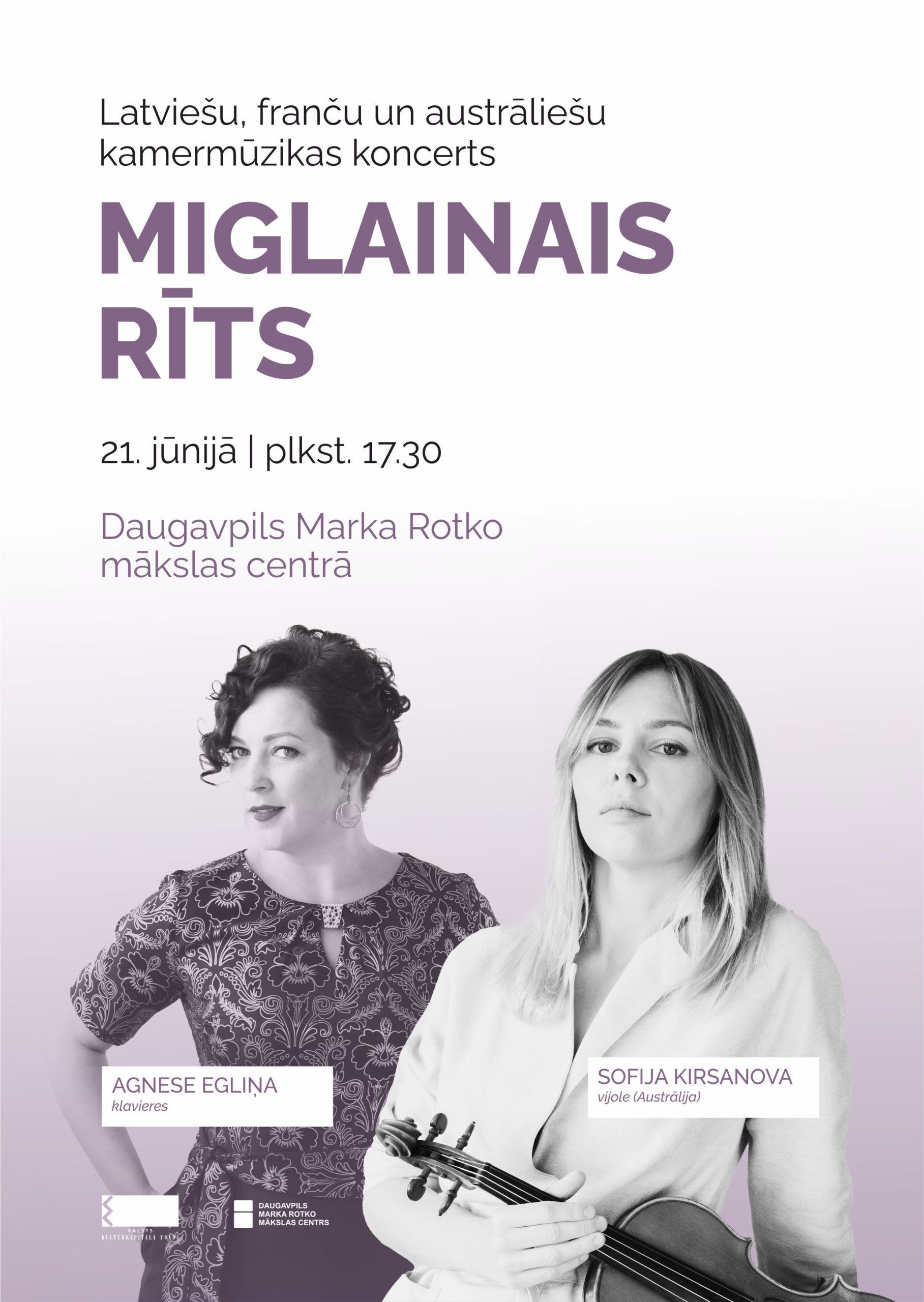 Kamermūzikas koncerts “Miglainais rīts”