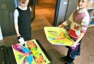 Painting workshops during school holidays